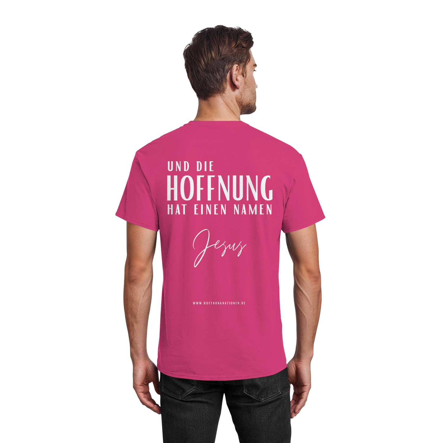 Die Hoffnung hat einen Namen - Jesus - T-Shirt