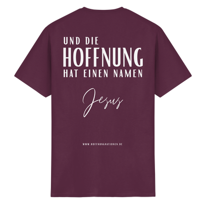 Die Hoffnung hat einen Namen - Jesus - T-Shirt