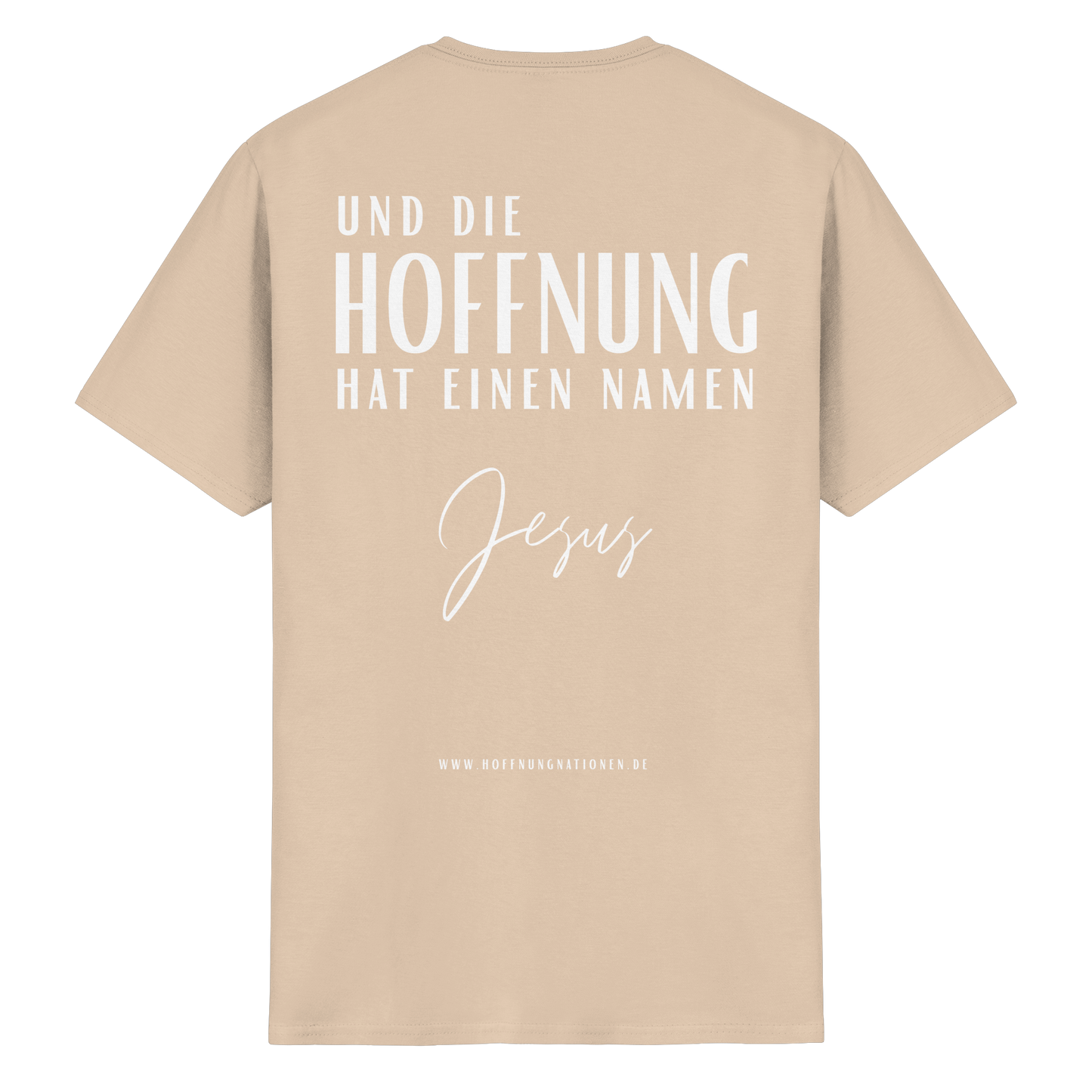 Die Hoffnung hat einen Namen - Jesus - T-Shirt