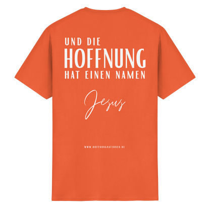 Die Hoffnung hat einen Namen - Jesus - T-Shirt