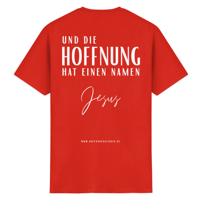 Die Hoffnung hat einen Namen - Jesus - T-Shirt
