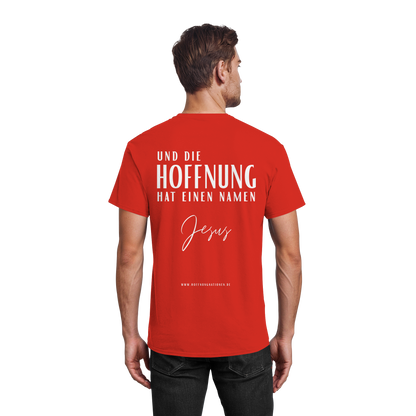 Die Hoffnung hat einen Namen - Jesus - T-Shirt