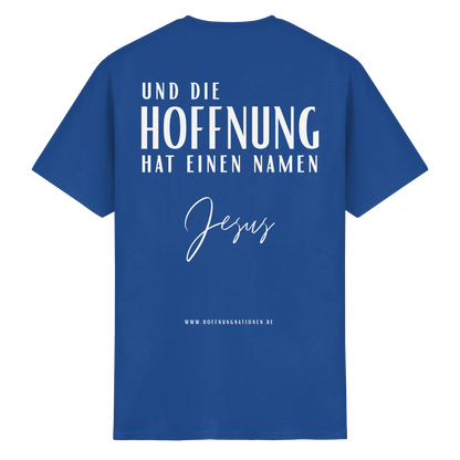 Die Hoffnung hat einen Namen - Jesus - T-Shirt