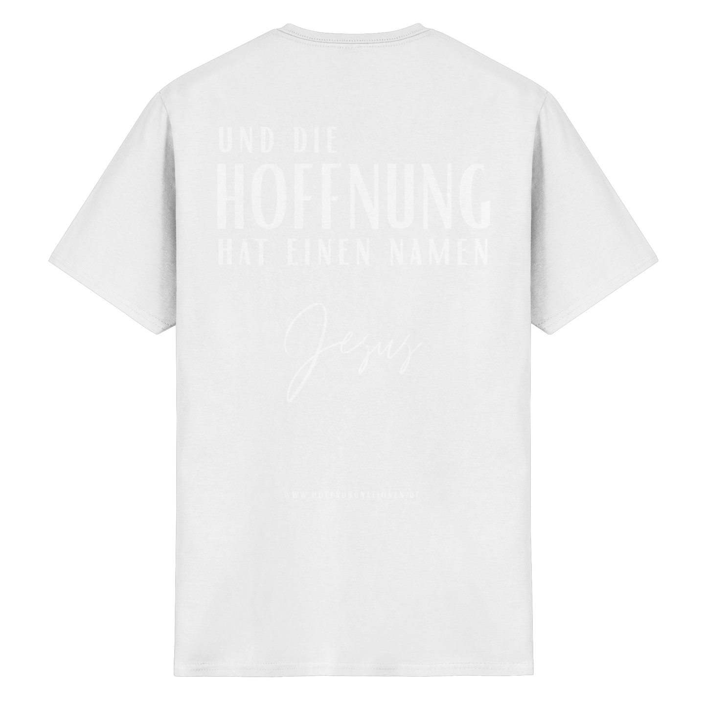 Die Hoffnung hat einen Namen - Jesus - T-Shirt