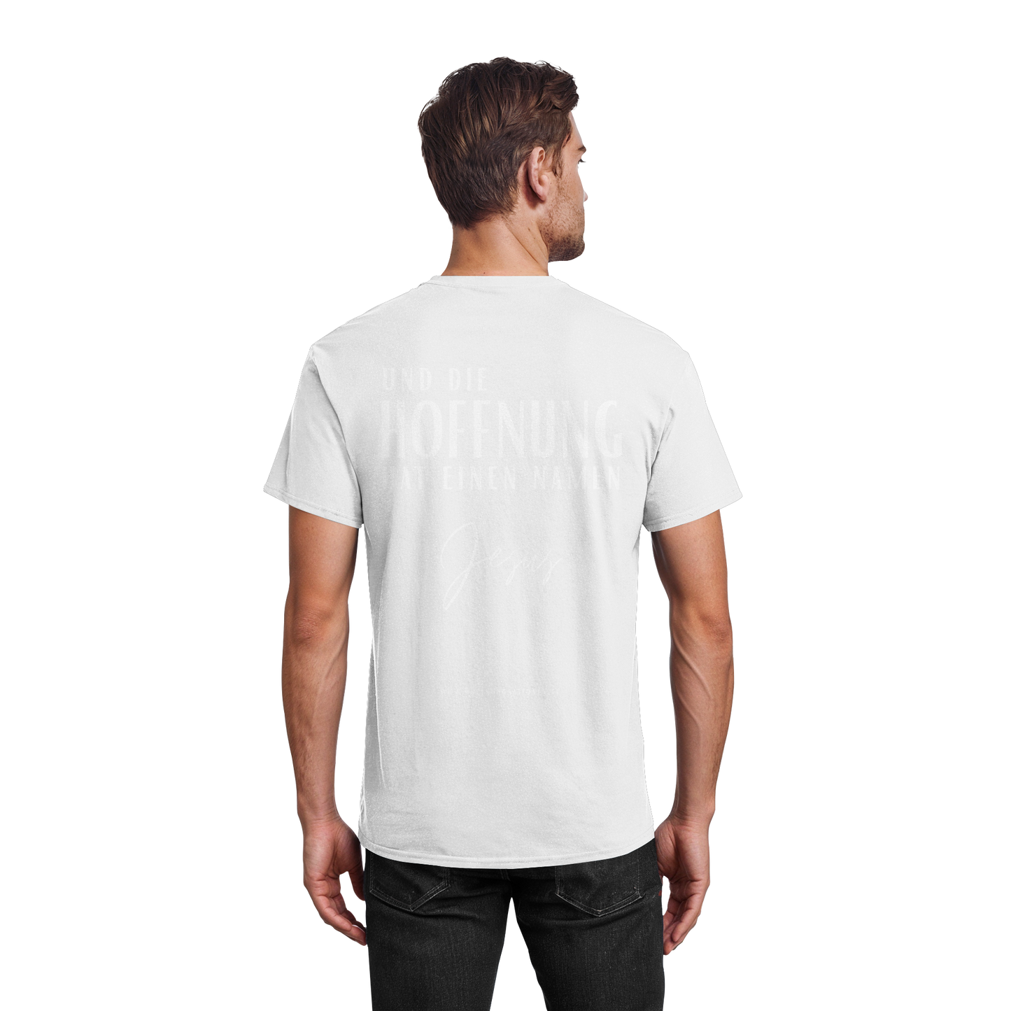 Die Hoffnung hat einen Namen - Jesus - T-Shirt