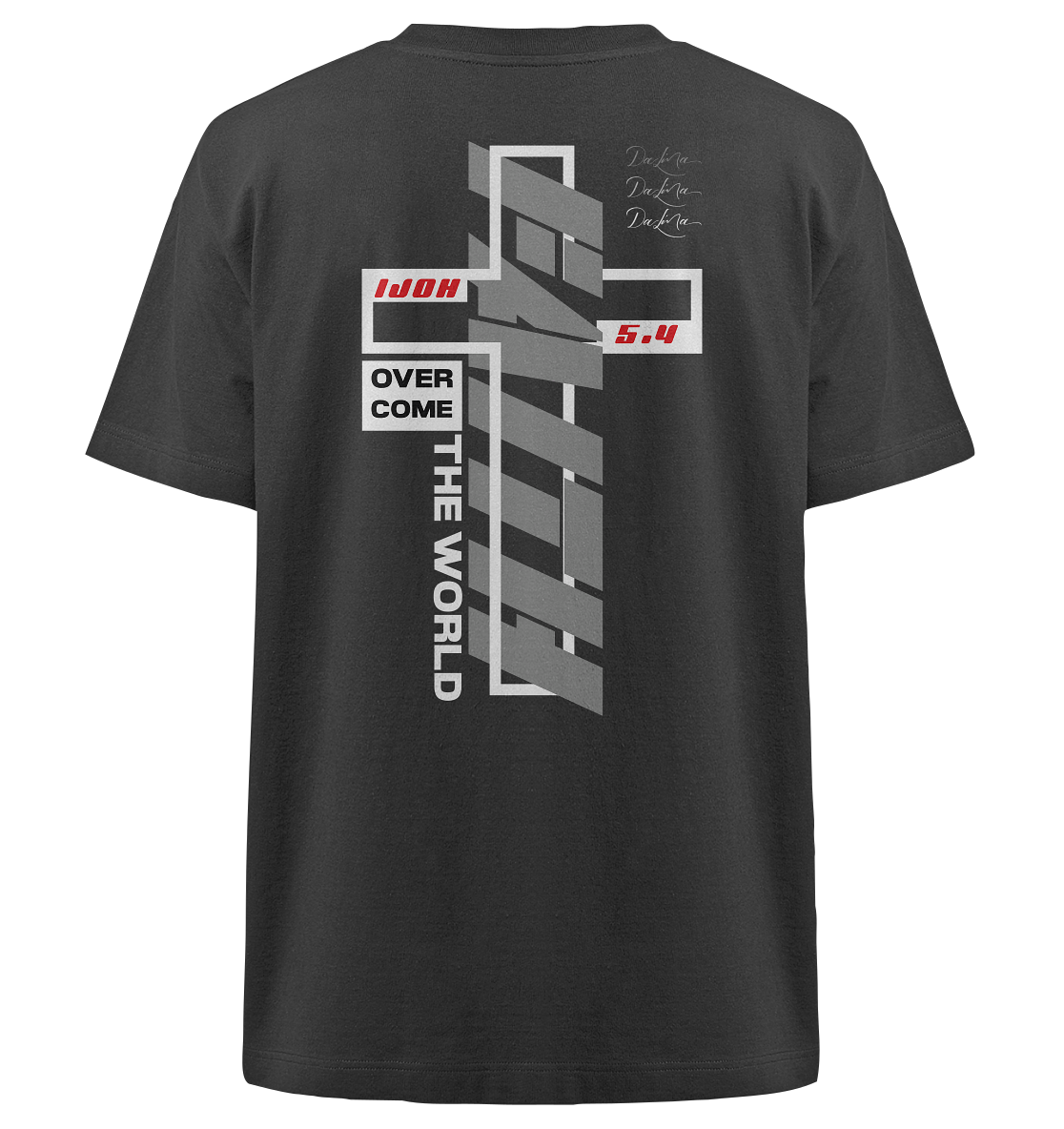 Faith overcome the world - Heavy Oversized Shirt