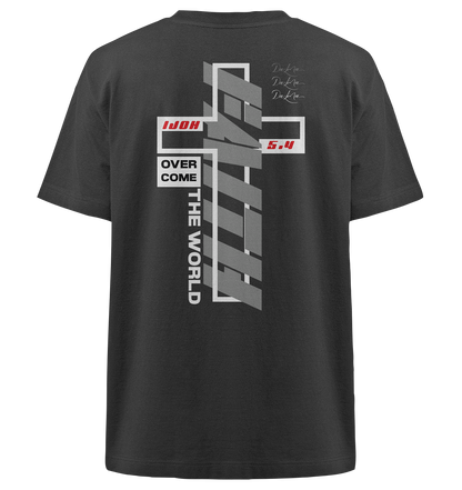Faith overcome the world - Heavy Oversized Shirt