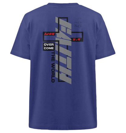 Faith overcome the world - Heavy Oversized Shirt