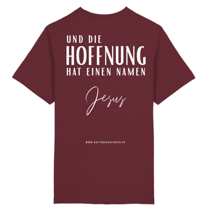 Die Hoffnung hat einen Namen - Jesus - Heavy Oversized Shirt