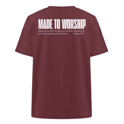 Made to Worship - Heavy Oversized Shirt