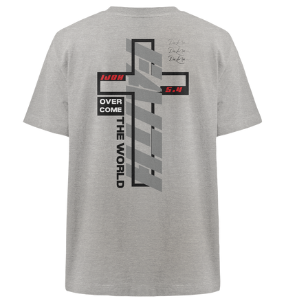 Faith overcome the world - Heavy Oversized Shirt