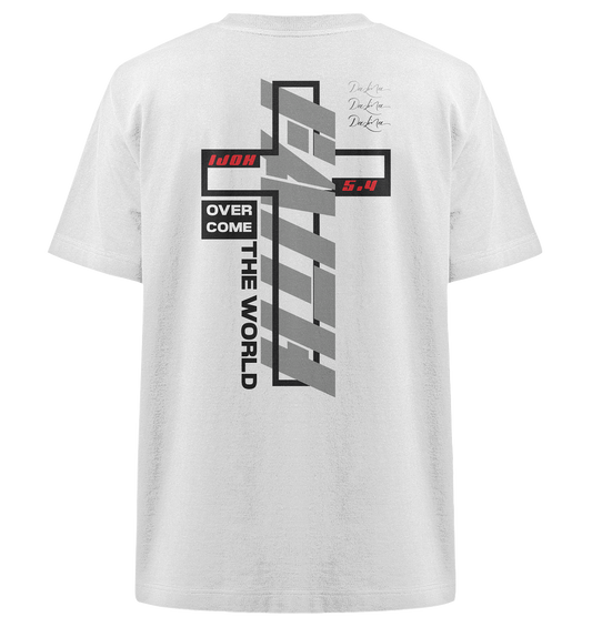 Faith overcome the world - Heavy Oversized Shirt
