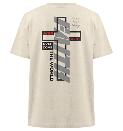 Faith overcome the world - Heavy Oversized Shirt