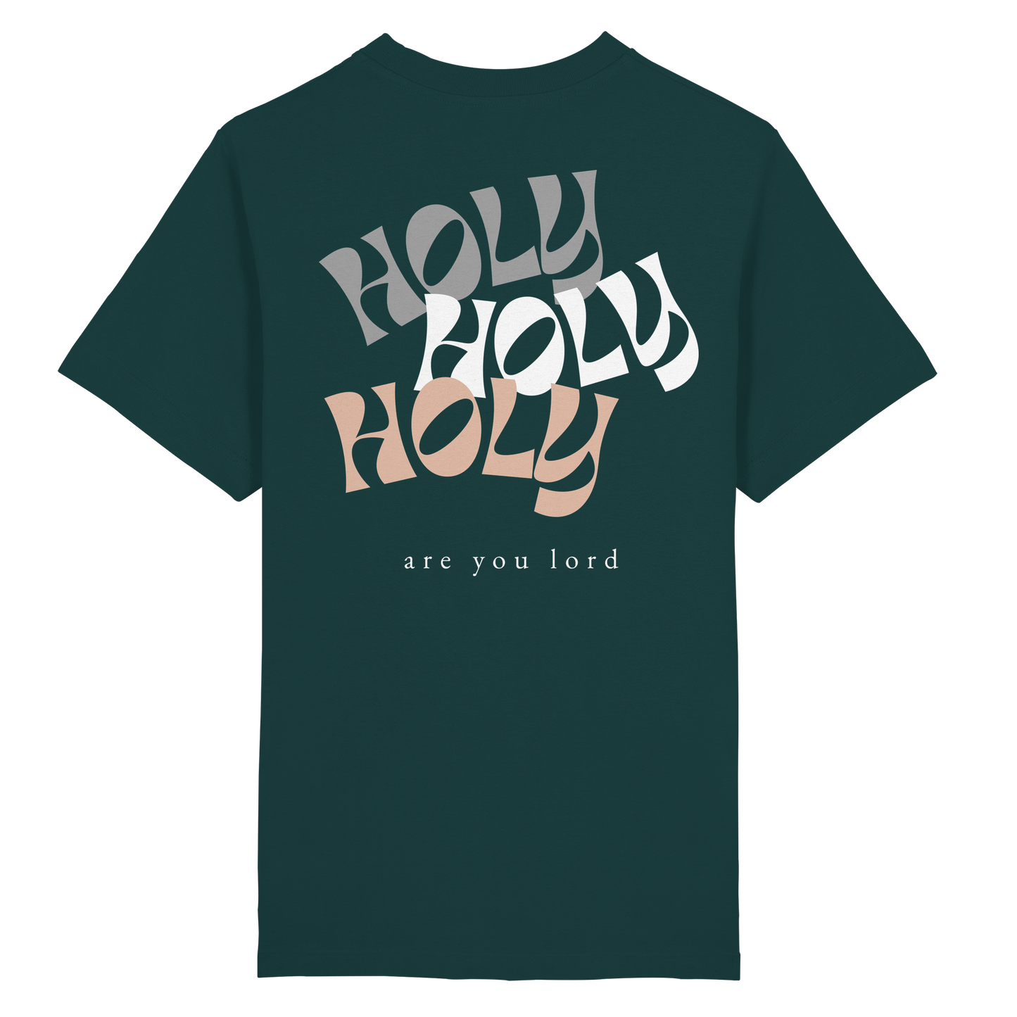 HOLY - are you lord - Heavy Oversized Organic Shirt