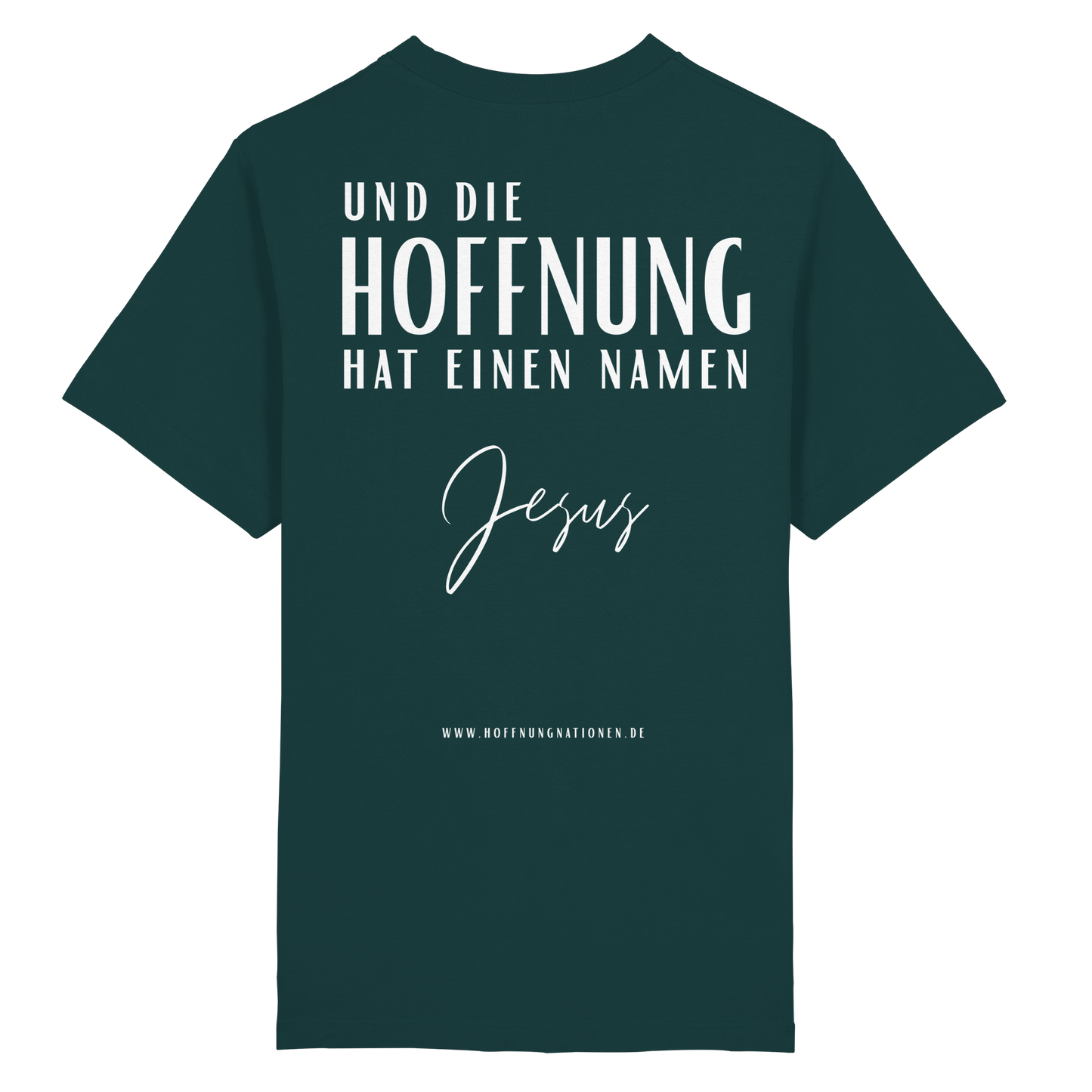 Die Hoffnung hat einen Namen - Jesus - Heavy Oversized Shirt