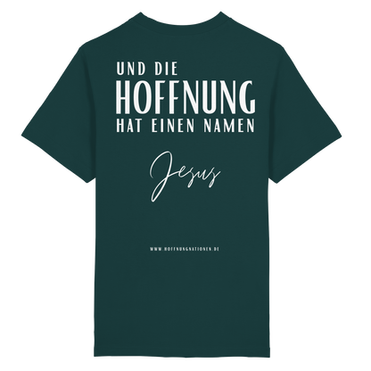 Die Hoffnung hat einen Namen - Jesus - Heavy Oversized Shirt