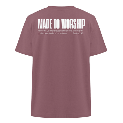 Made to Worship - Heavy Oversized Shirt