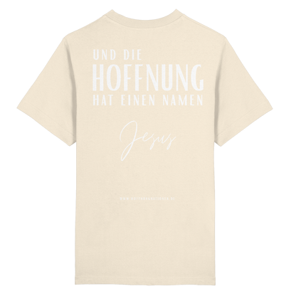 Die Hoffnung hat einen Namen - Jesus - Heavy Oversized Shirt