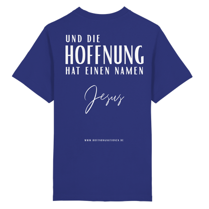 Die Hoffnung hat einen Namen - Jesus - Heavy Oversized Shirt