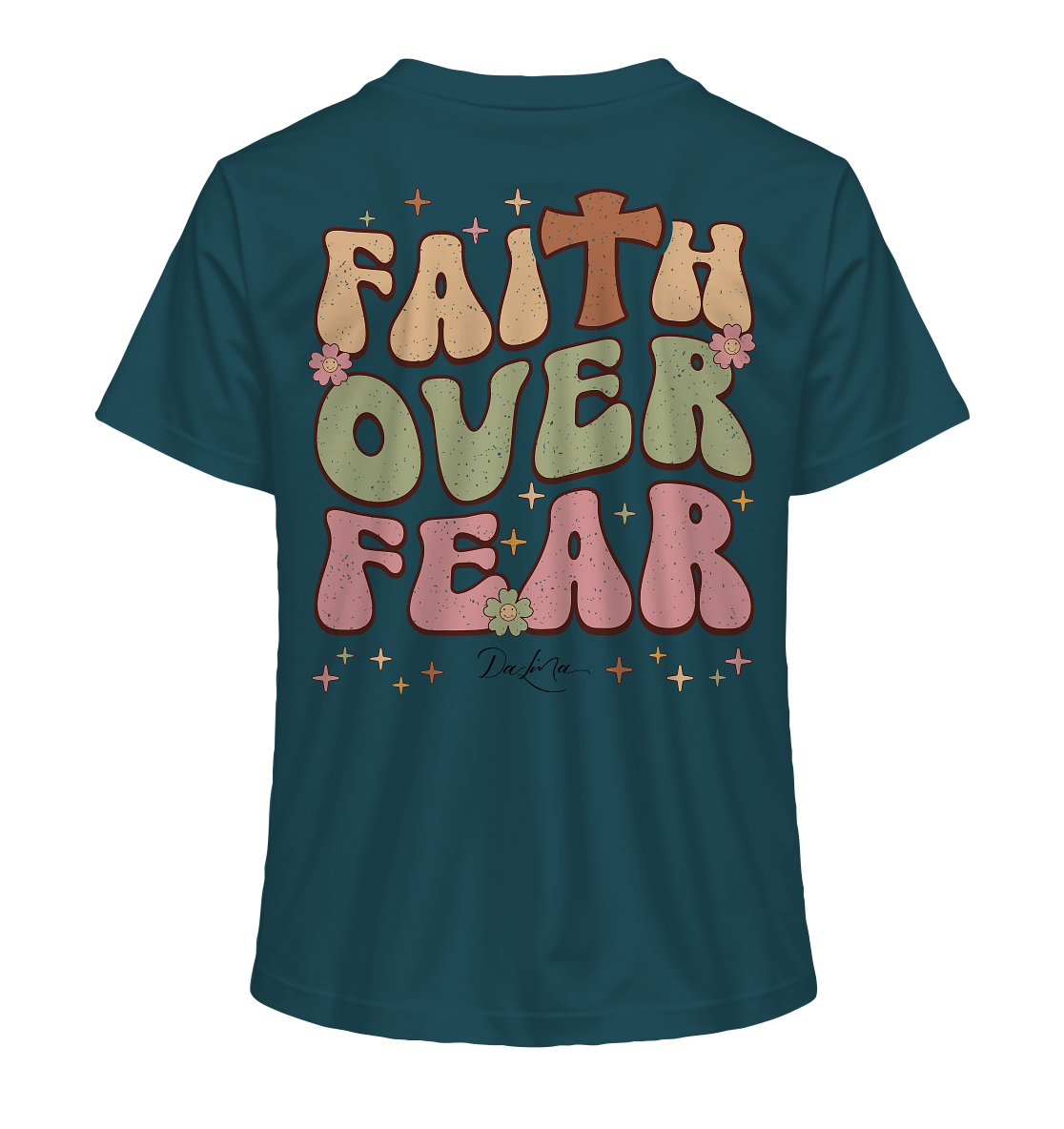 Faith over Fear - Damen Premium Shirt
