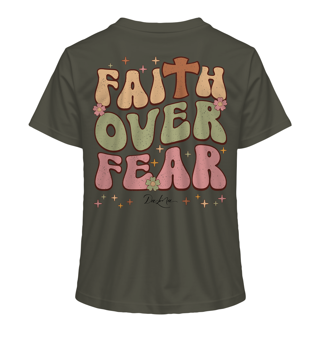 Faith over Fear - Damen Premium Shirt