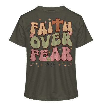 Faith over Fear - Damen Premium Shirt