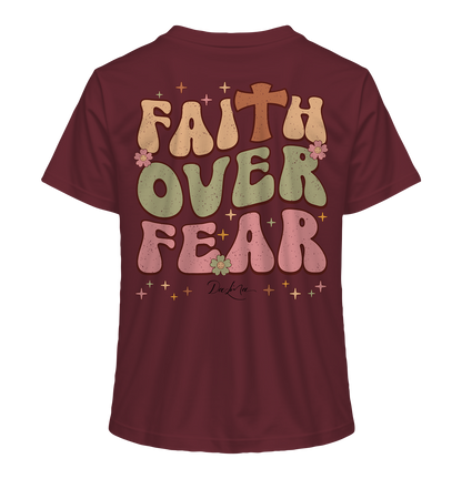 Faith over Fear - Damen Premium Shirt