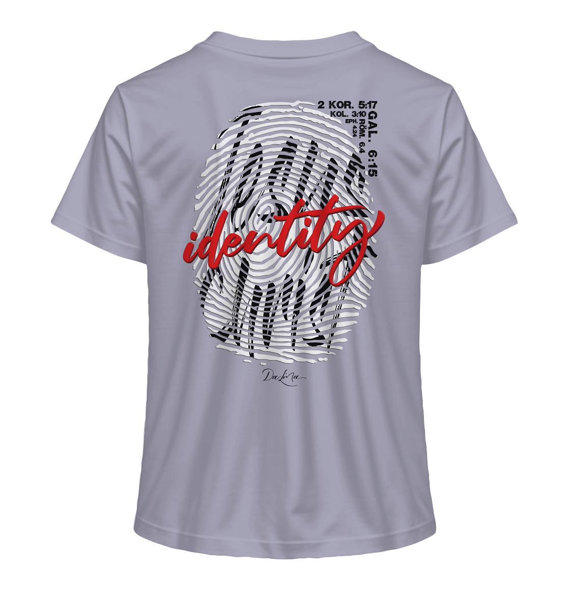 Jesus Christ Identity_Schwarz - Ladies Organic Shirt