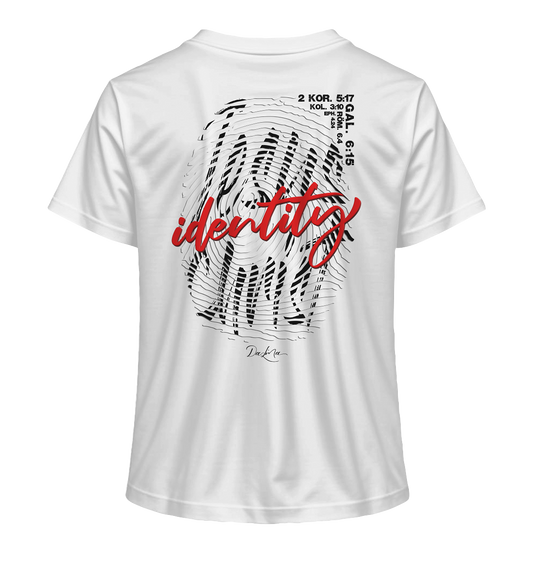 Jesus Christ Identity_Schwarz - Ladies Organic Shirt