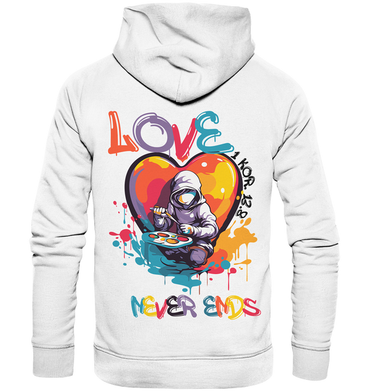 Love never ends - Premium Hoodie