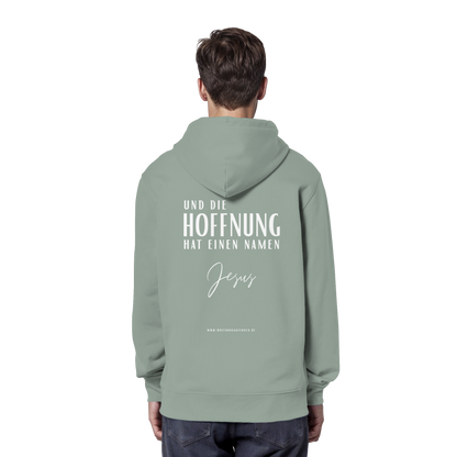 Die Hoffnung hat einen Namen - Jesus - Organic Hoodie