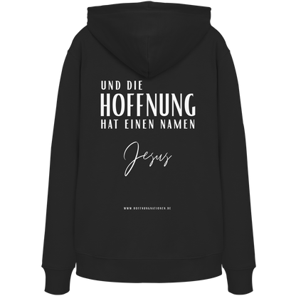Die Hoffnung hat einen Namen - Jesus - Organic Hoodie