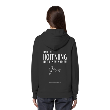 Die Hoffnung hat einen Namen - Jesus - Organic Hoodie