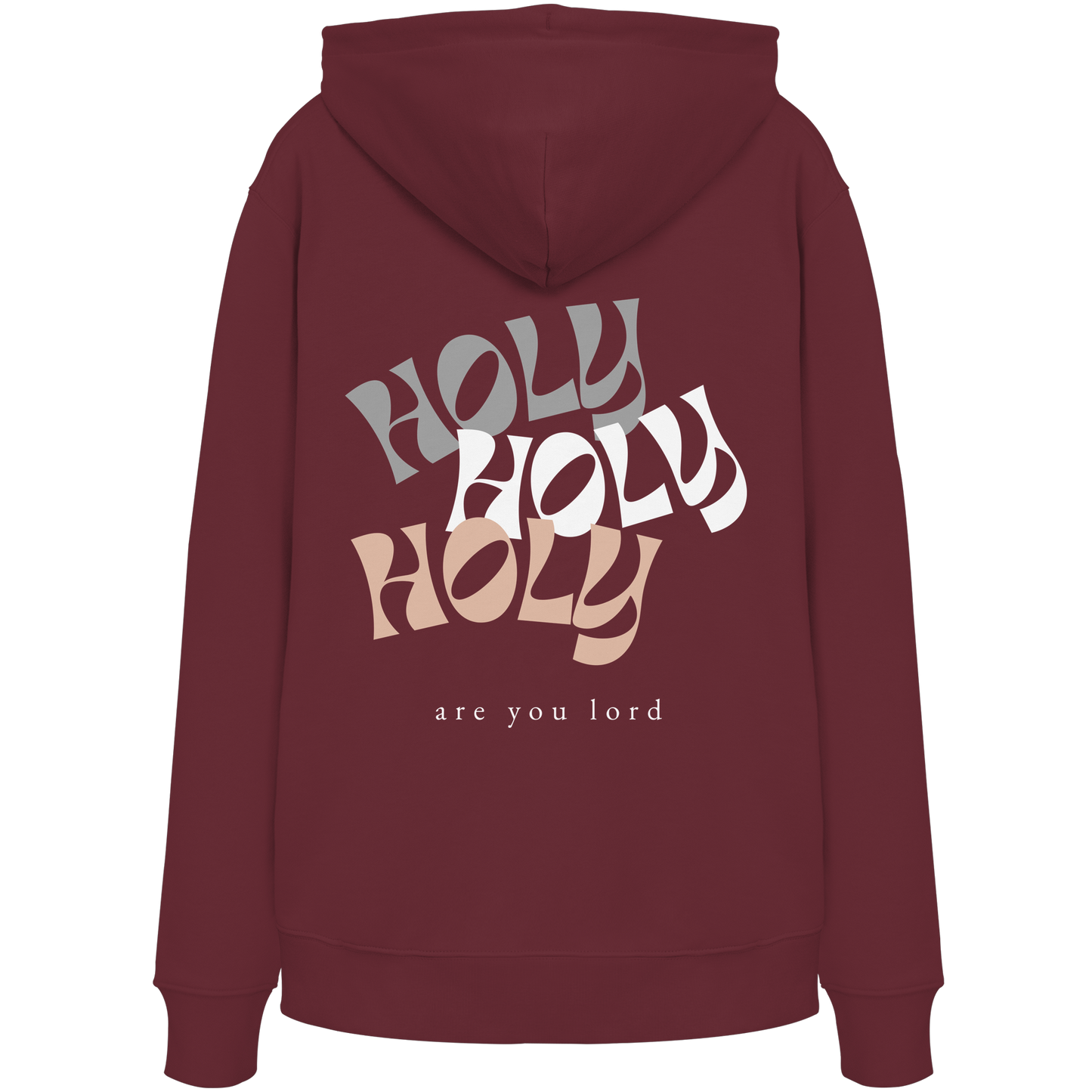 HOLY - are you lord - Organic Hoodie