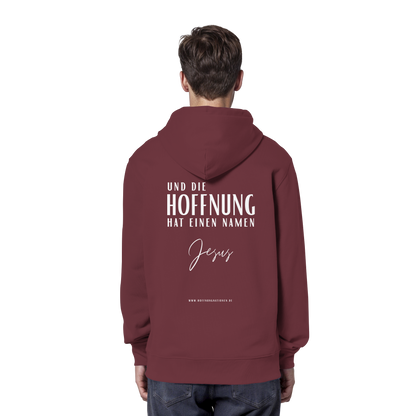 Die Hoffnung hat einen Namen - Jesus - Organic Hoodie