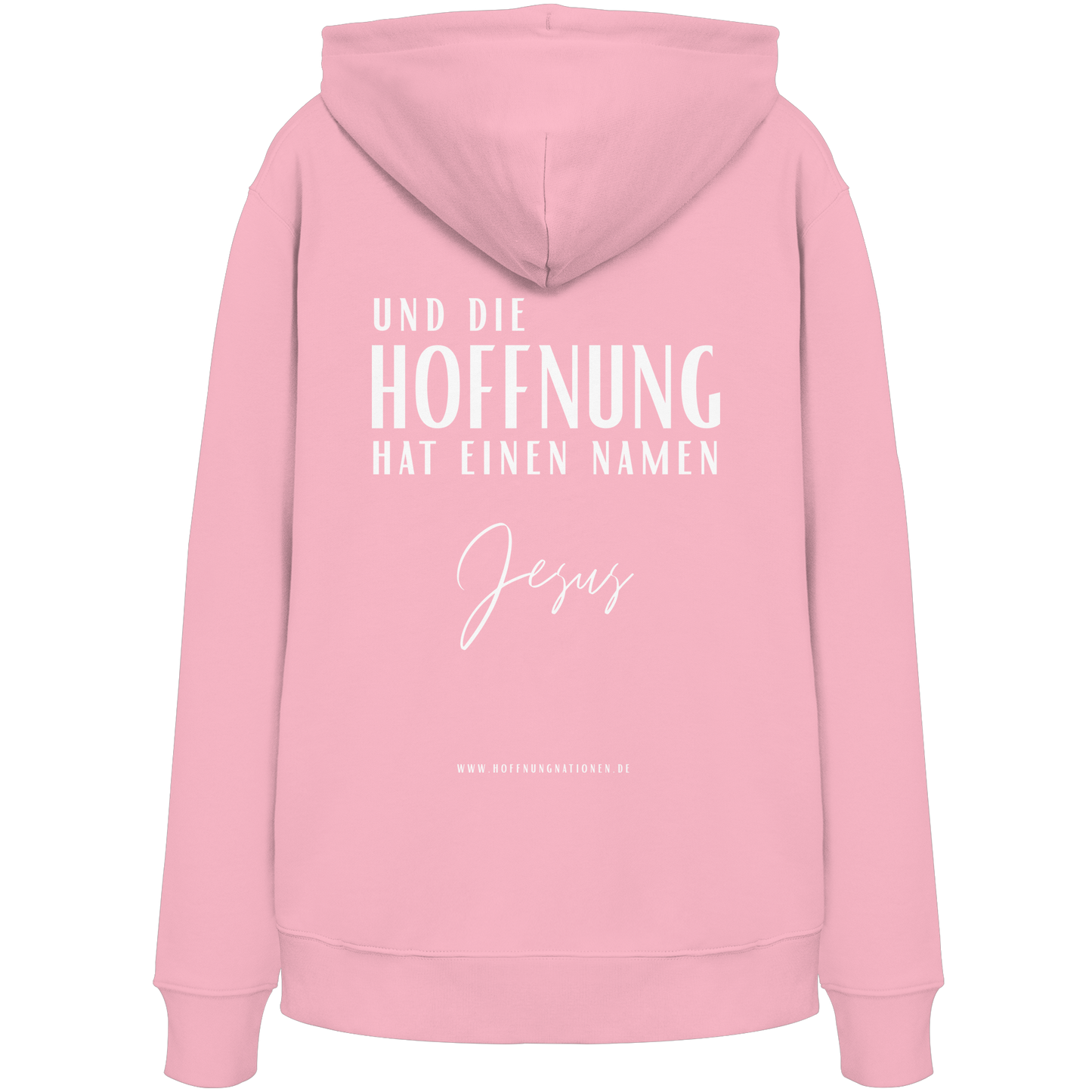 Die Hoffnung hat einen Namen - Jesus - Organic Hoodie