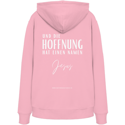 Die Hoffnung hat einen Namen - Jesus - Organic Hoodie