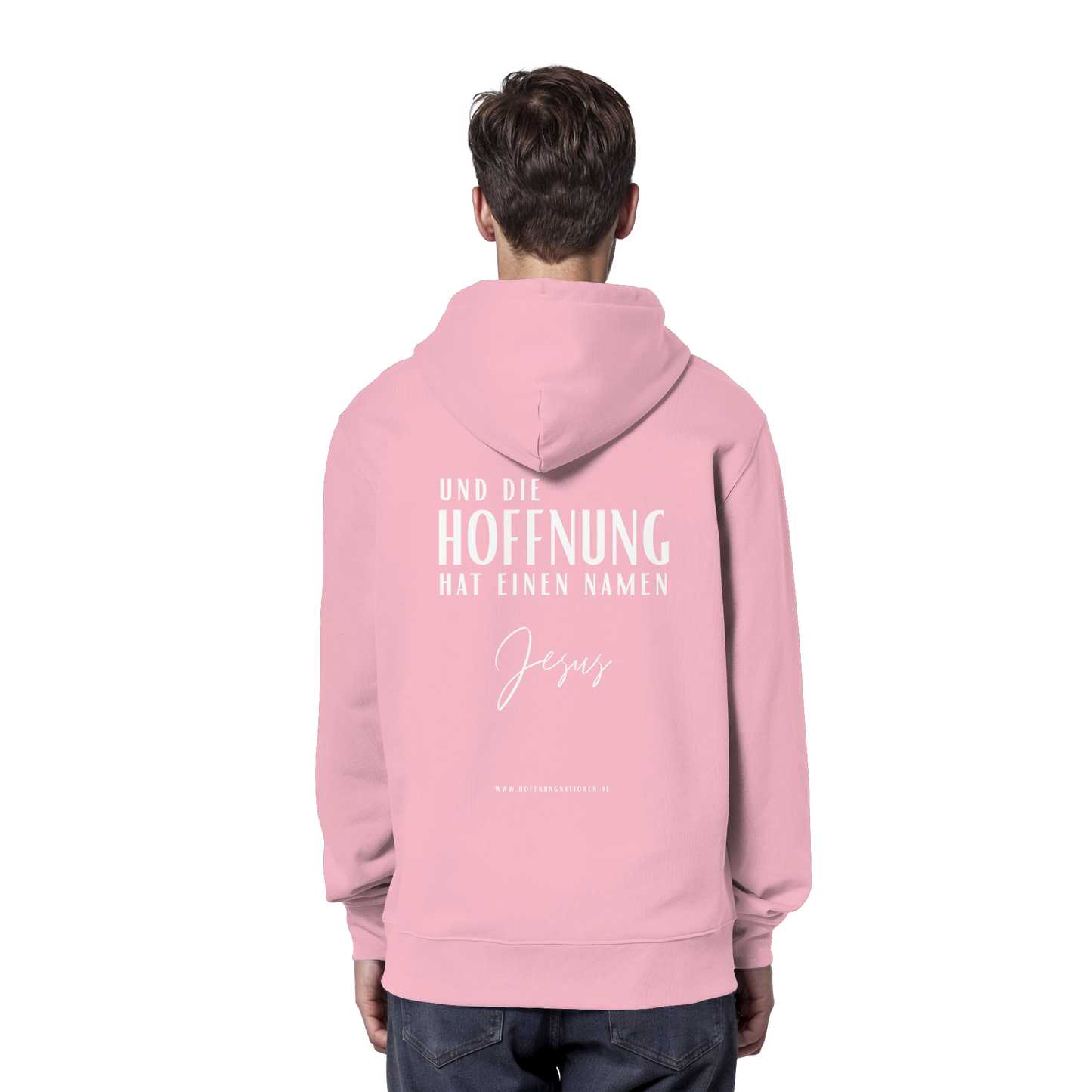 Die Hoffnung hat einen Namen - Jesus - Organic Hoodie
