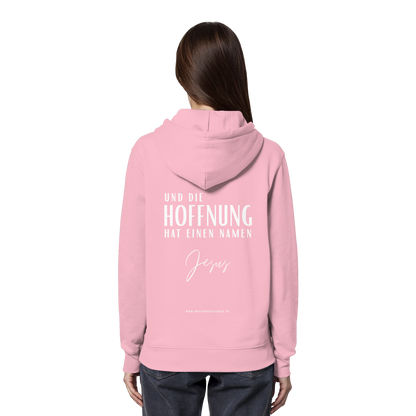 Die Hoffnung hat einen Namen - Jesus - Organic Hoodie