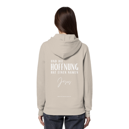 Die Hoffnung hat einen Namen - Jesus - Organic Hoodie