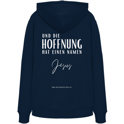 Die Hoffnung hat einen Namen - Jesus - Organic Hoodie
