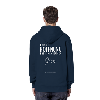 Die Hoffnung hat einen Namen - Jesus - Organic Hoodie