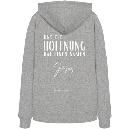 Die Hoffnung hat einen Namen - Jesus - Organic Hoodie