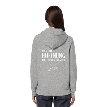 Die Hoffnung hat einen Namen - Jesus - Organic Hoodie