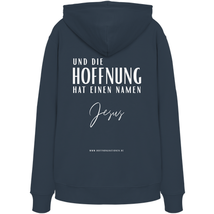 Die Hoffnung hat einen Namen - Jesus - Organic Hoodie