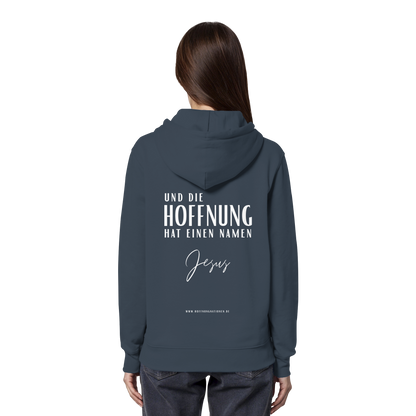 Die Hoffnung hat einen Namen - Jesus - Organic Hoodie