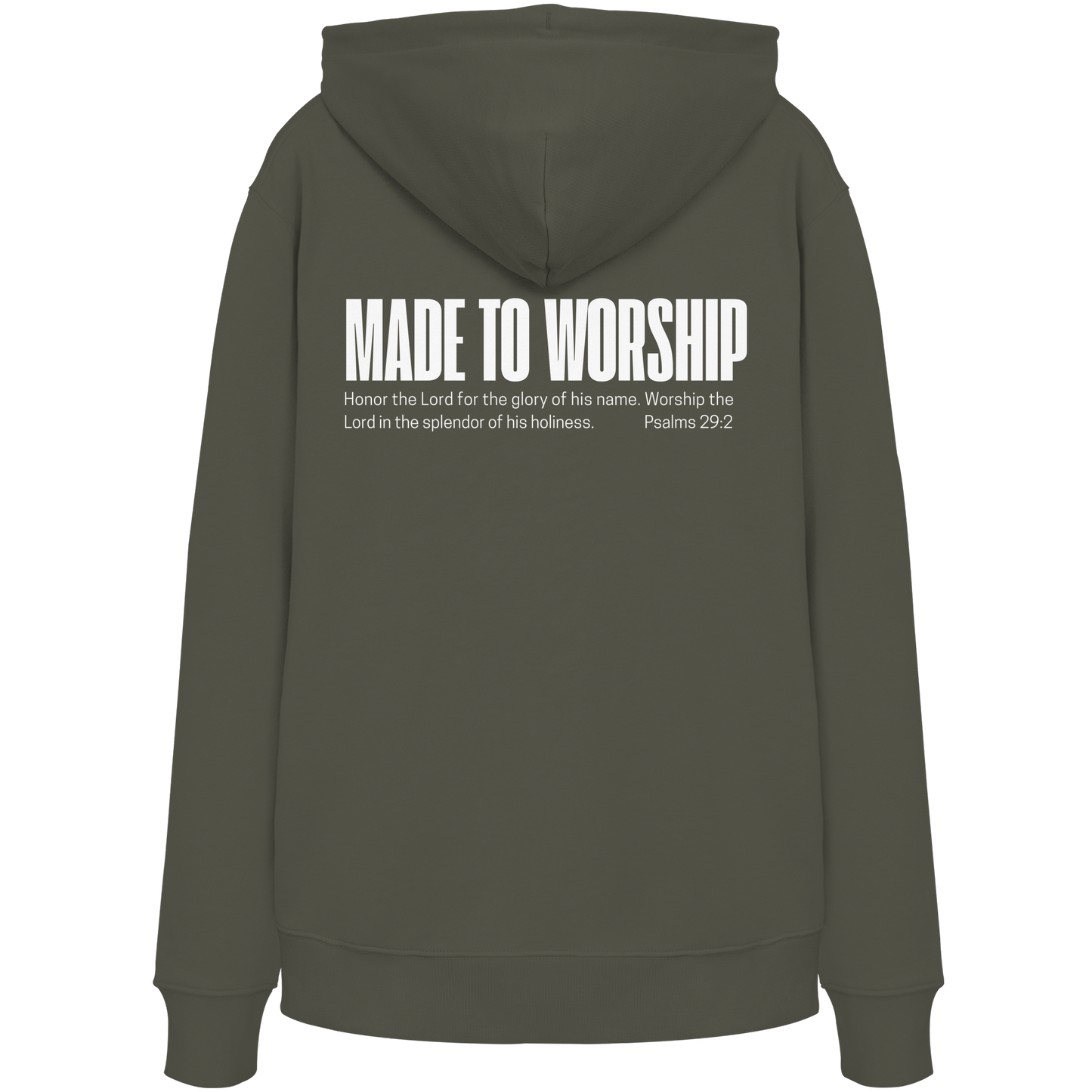 Made to Worship - Organic Hoodie