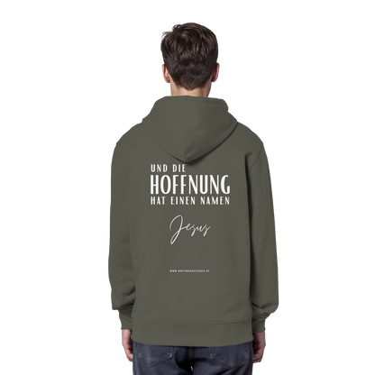 Die Hoffnung hat einen Namen - Jesus - Organic Hoodie