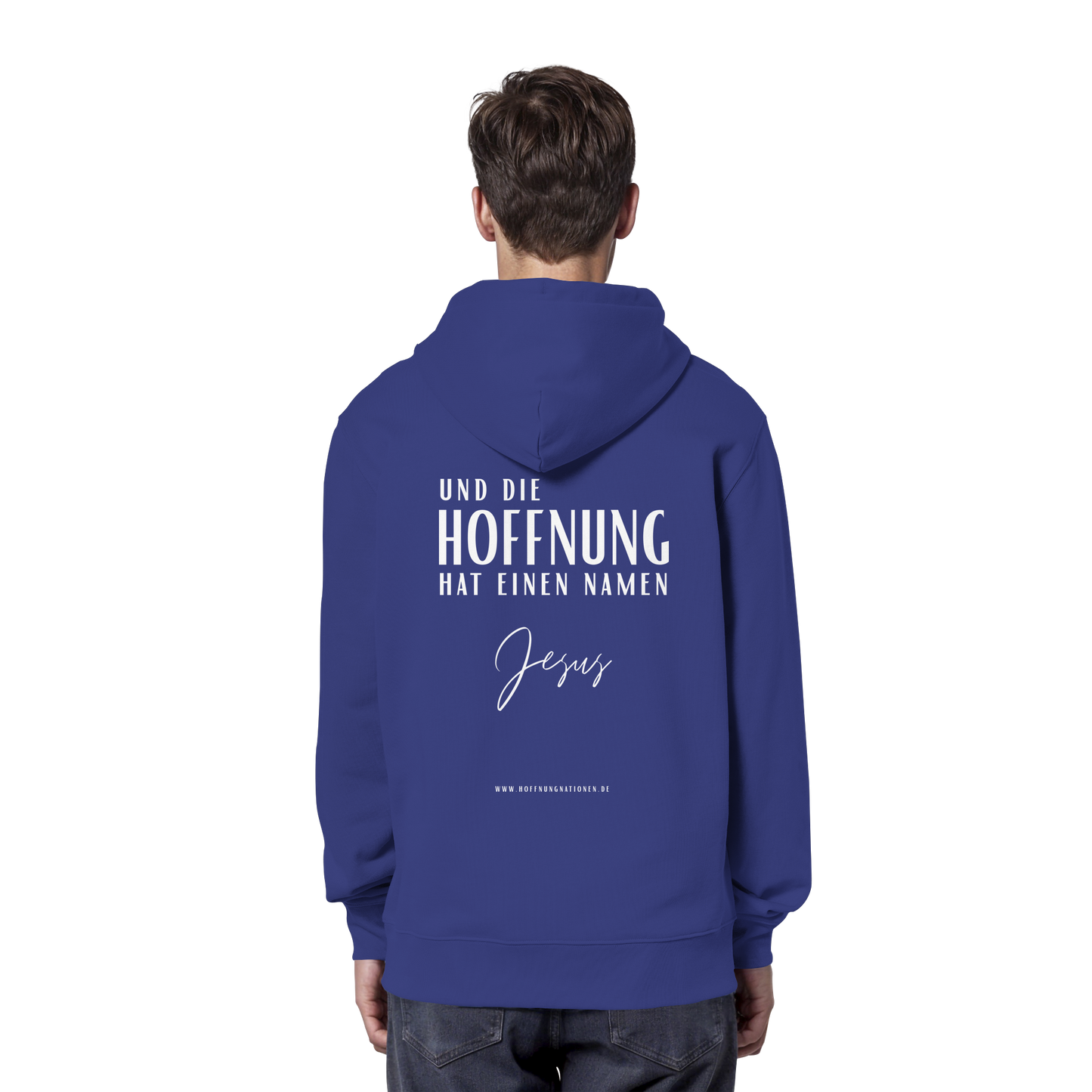Die Hoffnung hat einen Namen - Jesus - Organic Hoodie