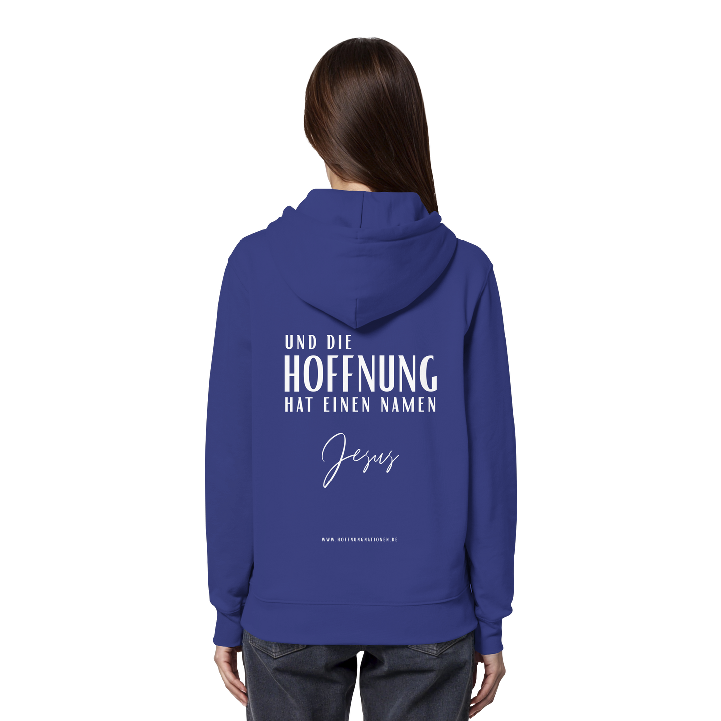 Die Hoffnung hat einen Namen - Jesus - Organic Hoodie